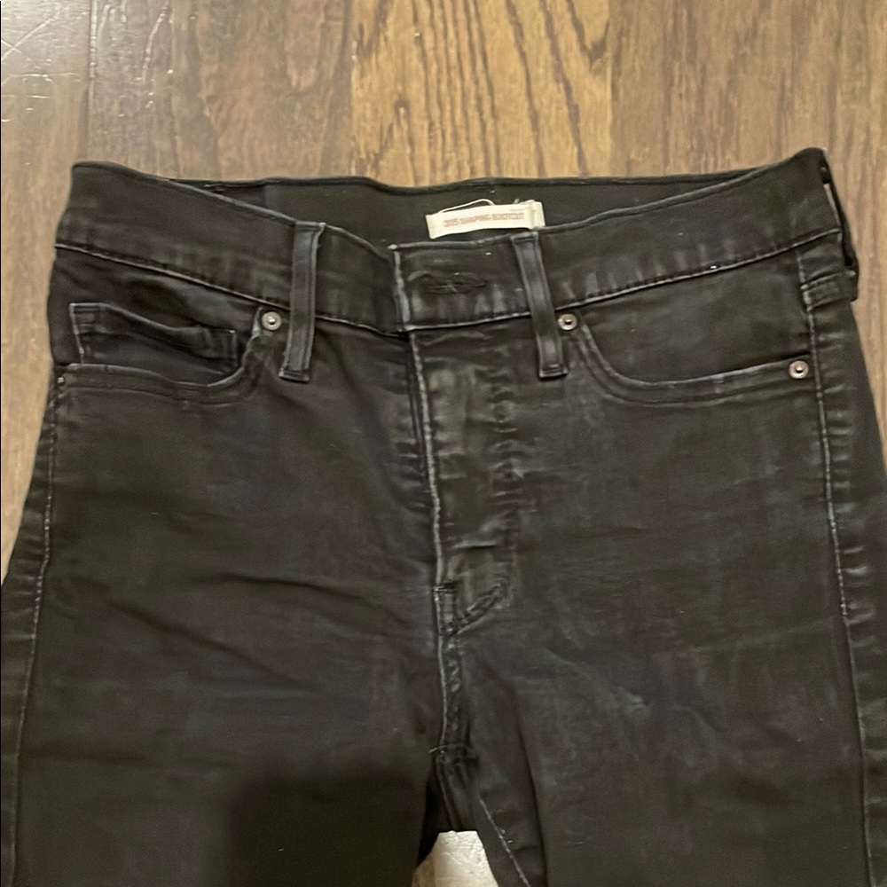 Levi’s Black Denim Bootcut Jeans